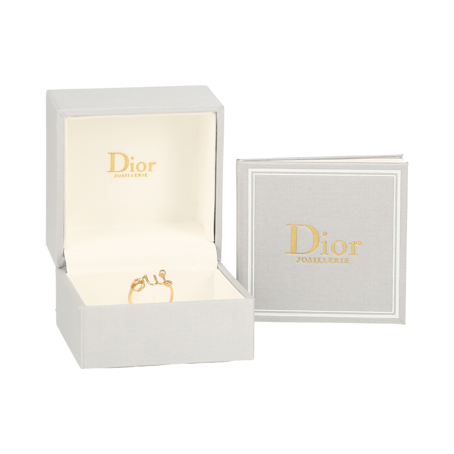 Dior Oui ring in yellow gold and diamond - Detail D2