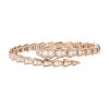 Bracciale Bulgari Serpenti Viper in oro rosa e diamanti - 00pp thumbnail