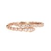 Bracciale Bulgari Serpenti Viper in oro rosa e diamanti - 360 thumbnail