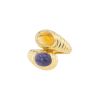 Bulgari Doppio ring in yellow gold, sapphire and citrine - 00pp thumbnail