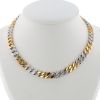 Pomellato  necklace in yellow gold, white gold and diamonds - 360 thumbnail