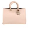 Dior  Diorissimo handbag  in pink grained leather - 360 thumbnail