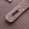Borsa Hermès  Birkin 40 cm in pelle taurillon clemence marrone - Detail D4 thumbnail