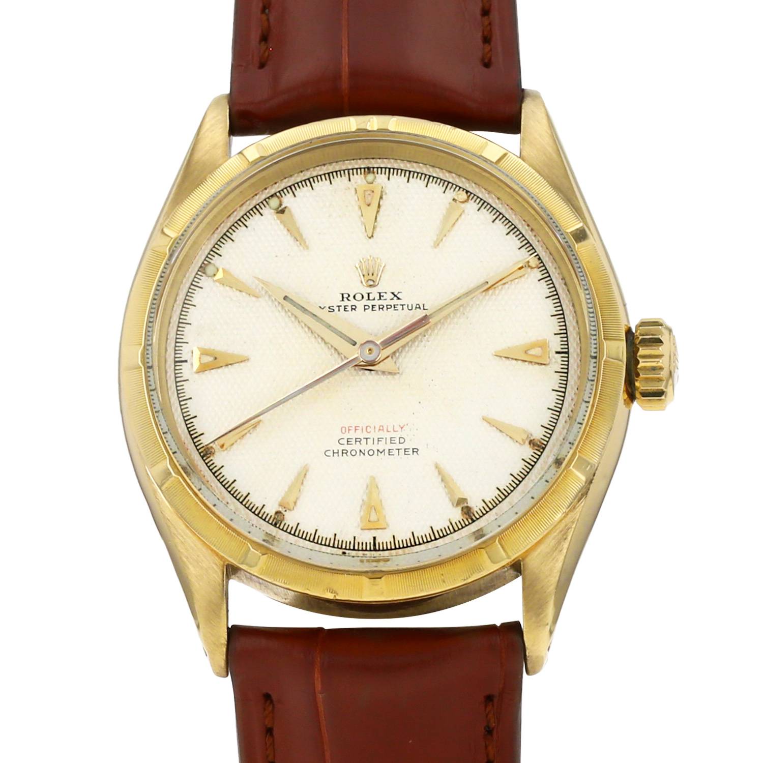 Montre Rolex Oyster Perpetual en or jaune Ref: Rolex – 6285 Vers 1963 – occasion