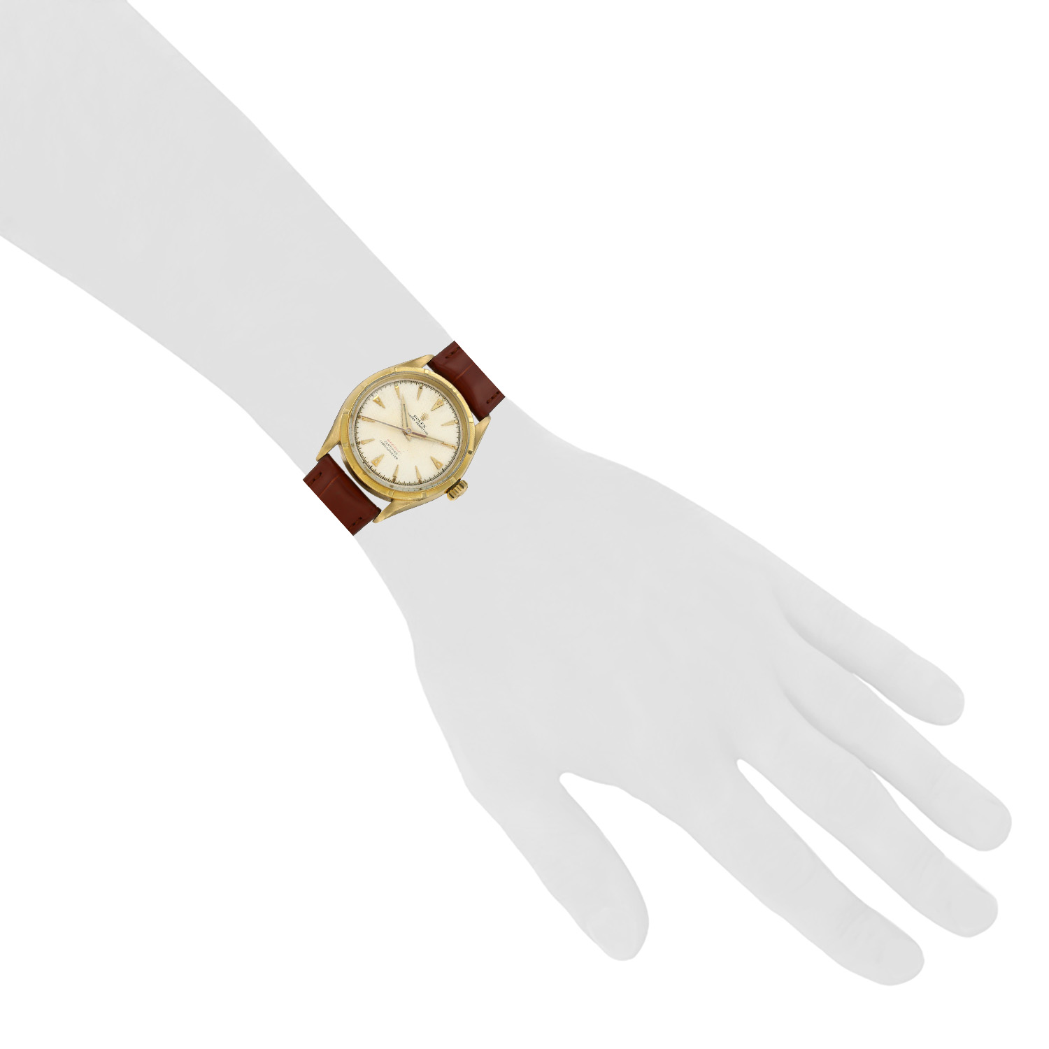 Orologio Rolex Oyster Perpetual in oro giallo Ref: Rolex - 6285  Circa 1963 - Detail D1