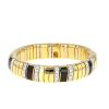 Brazalete Pomellato  de oro amarillo, granates y diamantes - 360 thumbnail