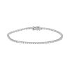 Bracelet ligne en or blanc et diamants (1,01 carat) - 00pp thumbnail