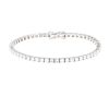 Tennis bracelet in white gold and diamonds (4,71 carats) - 360 thumbnail