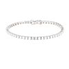 Tennis bracelet in white gold and diamonds (4,71 cts.) - 360 thumbnail