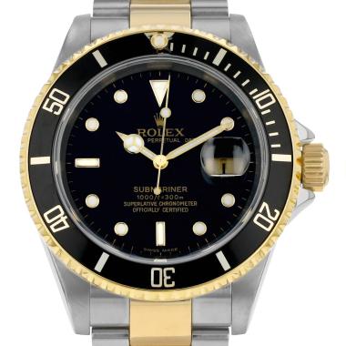 Reloj Rolex Submariner Date de oro y acero Ref: Rolex - 16613  Circa 2004