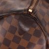 Bolso de mano Louis Vuitton  Speedy 35 en lona a cuadros ébano y cuero marrón - Detail D2 thumbnail
