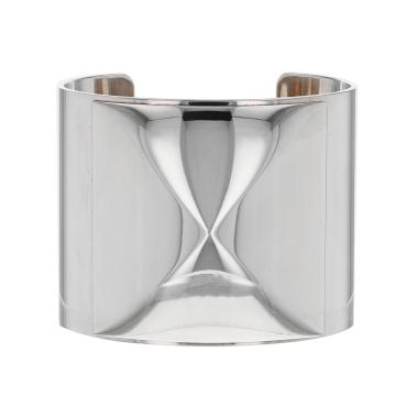 Hermès Clou cuff bracelet in silver