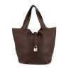 Hermès  Picotin large model  handbag  in brown togo leather - 360 thumbnail
