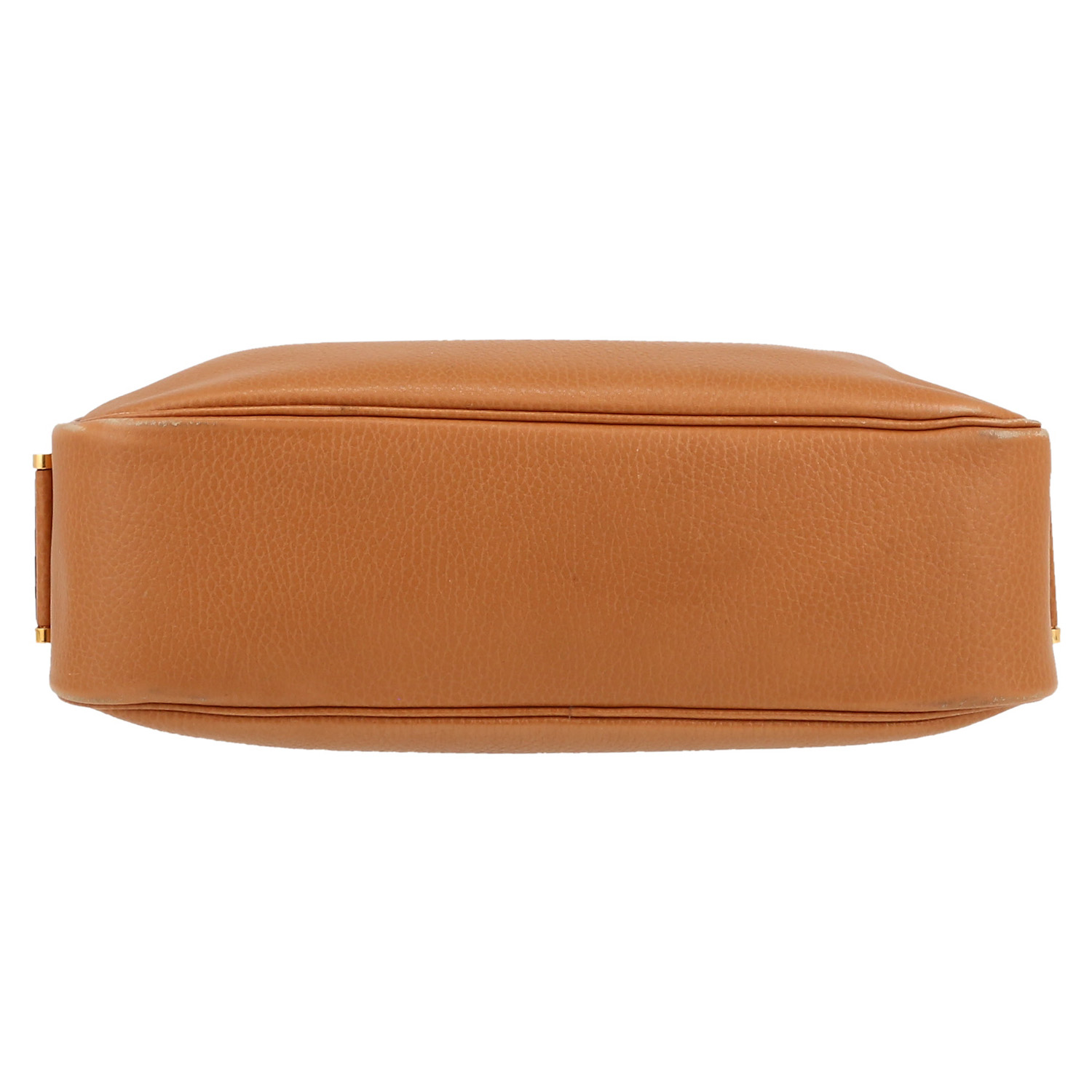 Hermès  Tsako shoulder bag  in gold Ardenne leather - Detail D1