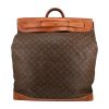 Bolsa de viaje Louis Vuitton  Steamer Bag - Travel Bag en lona Monogram y cuero natural - Detail D1 thumbnail