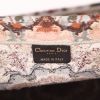 Dior  Book Tote shopping bag  in pink, khaki and beige canvas - Detail D2 thumbnail
