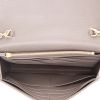 Gucci  Double G pouch  in grey grained leather - Detail D3 thumbnail