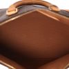 Louis Vuitton  Alma medium model  handbag  in brown monogram canvas  and natural leather - Detail D3 thumbnail