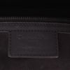 Dior  Saddle shoulder bag  in black leather - Detail D2 thumbnail