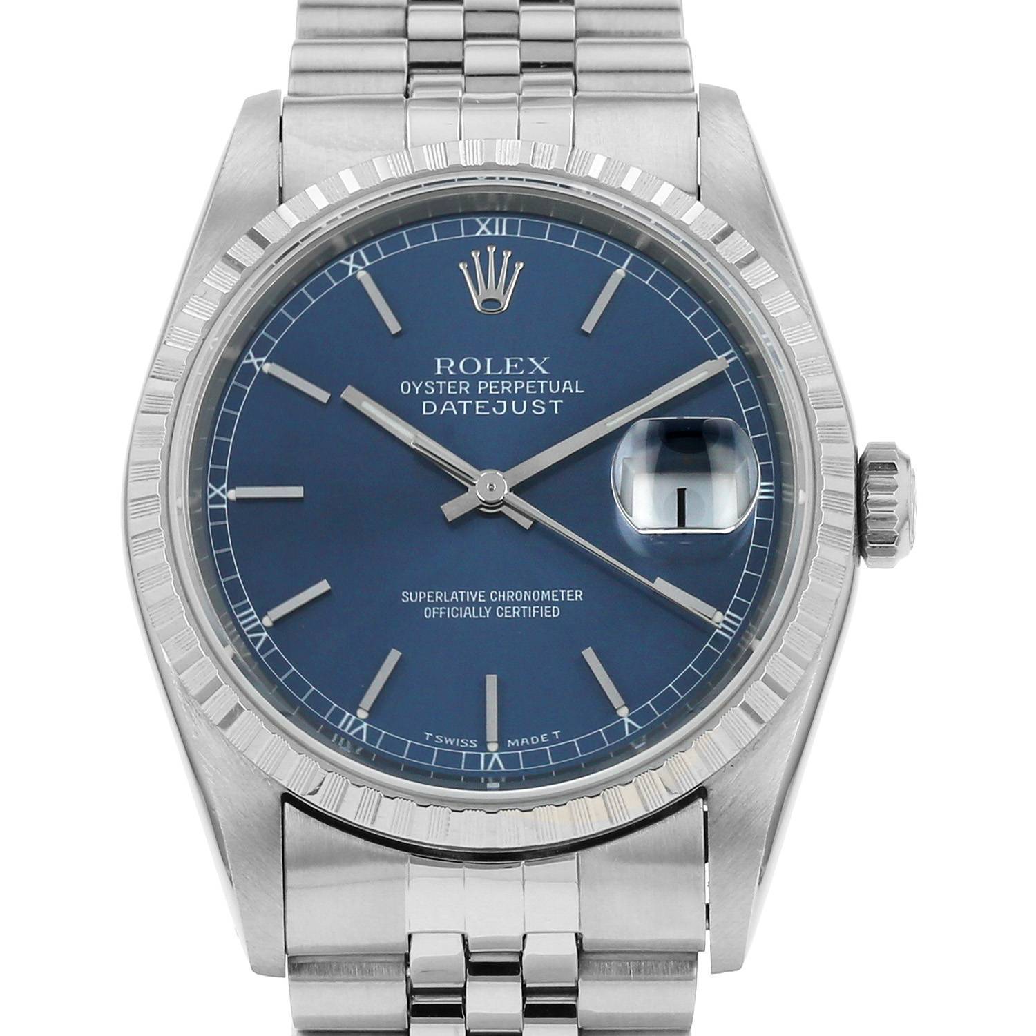 Datejust In Stainless Steel Ref: 16220 Circa 1995
