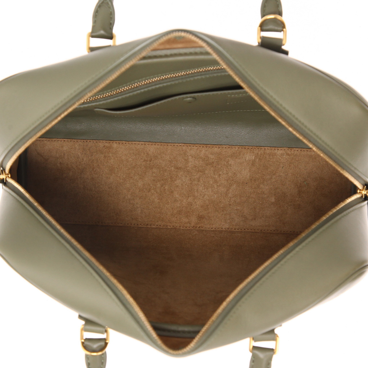 Loewe  Amazona handbag  in green leather - Detail D3