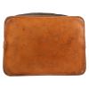 Shopping bag Louis Vuitton  Noé in tela monogram marrone e pelle naturale - Detail D1 thumbnail