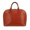 Louis Vuitton  Alma handbag  in brown epi leather - 360 thumbnail