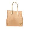Prada   shopping bag  in beige canvas - 360 thumbnail