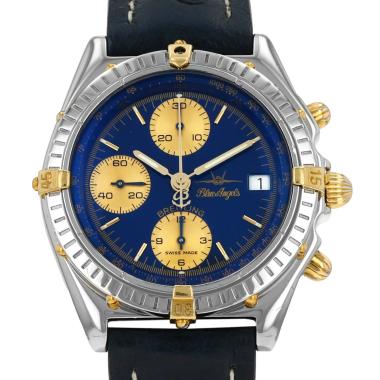 Montre Breitling Chronomat en acier et plaqué or Ref: Breitling - B13048  Vers 1990