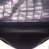 Hermès  Kelly Dépêches pouch  in navy blue alligator - Detail D3 thumbnail