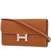 Borsa a tracolla Hermès  Constance Long To Go in pelle Epsom gold - 00pp thumbnail