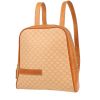 Celine  Vintage backpack  in beige "Triomphe" canvas  and brown leather - 00pp thumbnail