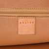 Mochila Celine  Vintage en tejido "Triomphe" beige y cuero marrón - Detail D2 thumbnail
