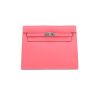 Borsa a tracolla Hermès  Kelly Danse in pelle Evergrain rosa azalea - 360 thumbnail