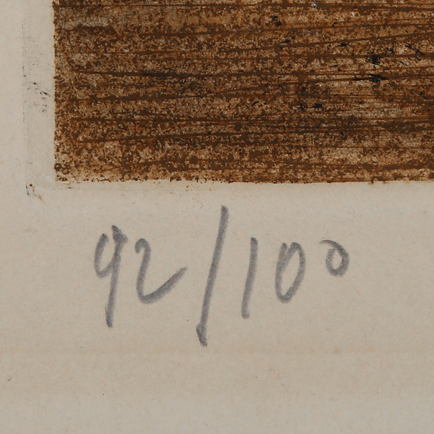 Pierre Soulages (1919-2022), Eau-forte V - 1957 - Detail D3