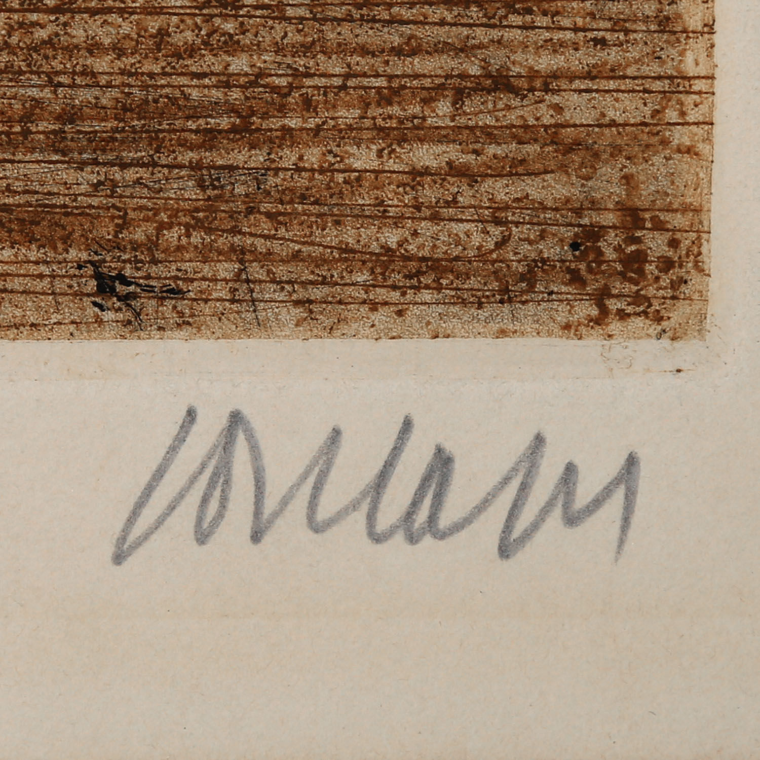 Pierre Soulages (1919-2022), Eau-forte V - 1957 - Detail D4