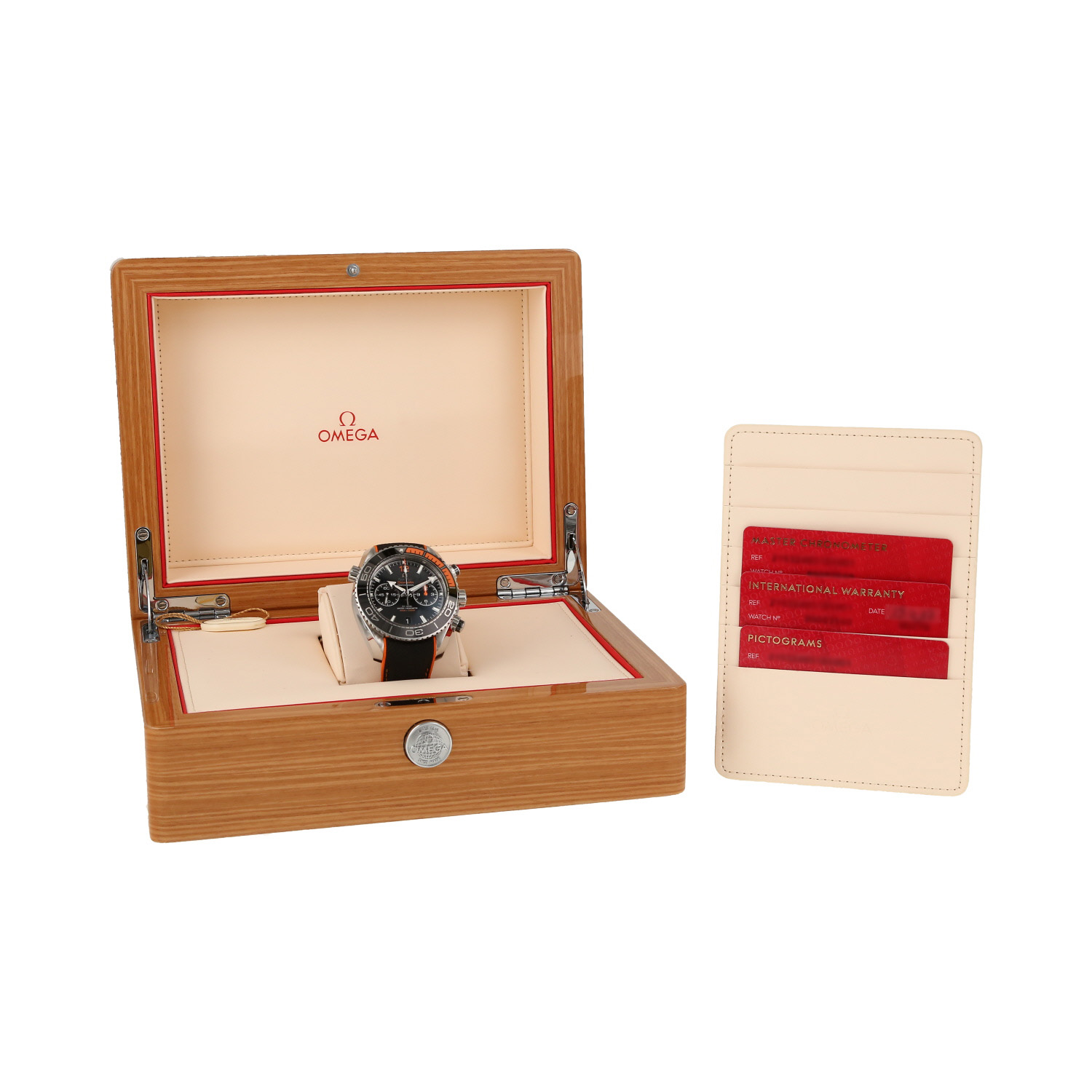 Montre Omega Seamaster Planet Ocean en acier Ref: Omega - STZ004293  Vers 2010 - Detail D2