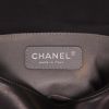 Chanel  Mini Boy shoulder bag  in black quilted leather  and white shagreen - Detail D2 thumbnail
