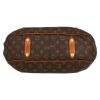Louis Vuitton  Galliera handbag  in brown monogram canvas  and natural leather - Detail D1 thumbnail