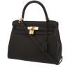 Hermès  Kelly 28 cm handbag  in black togo leather - 00pp thumbnail