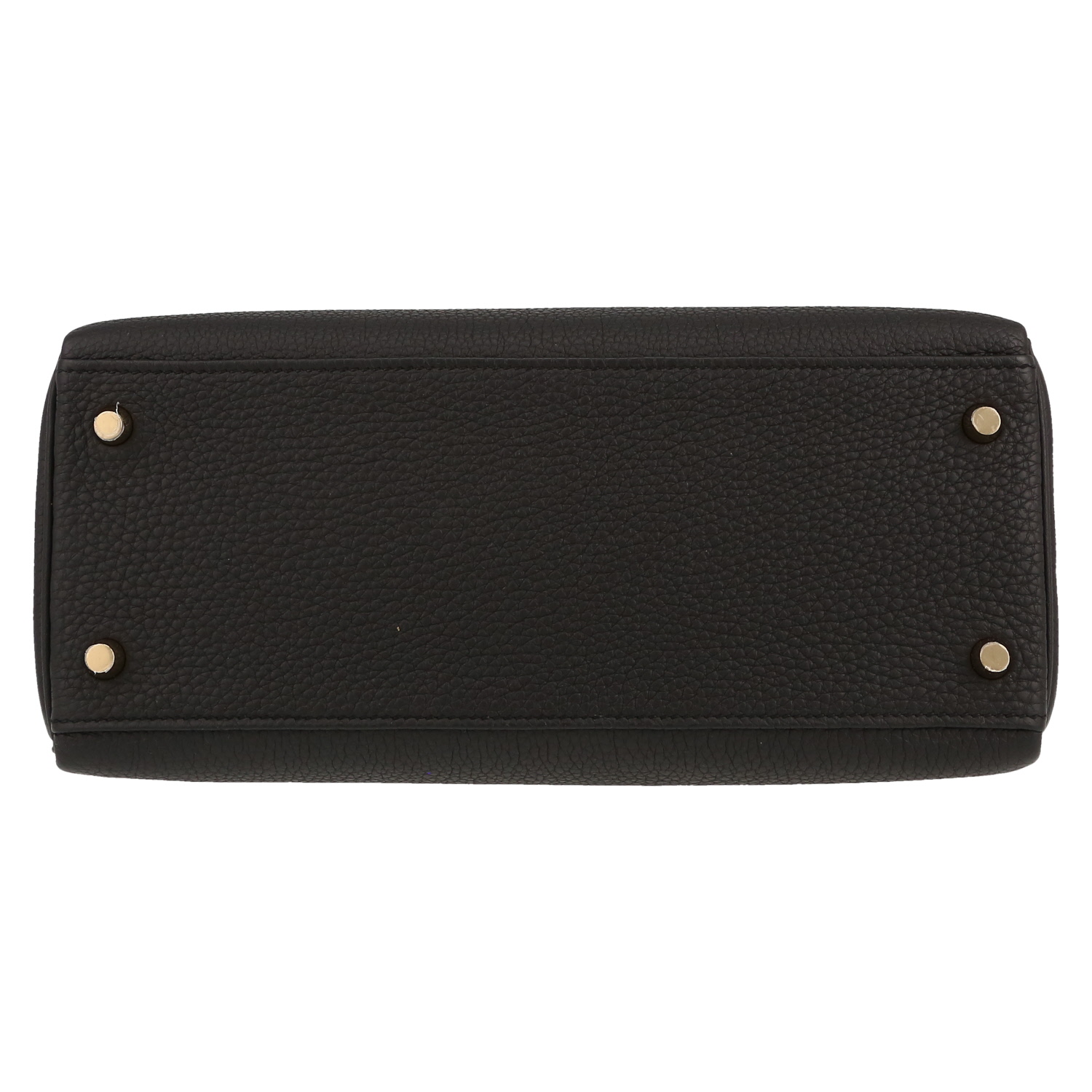 Hermès  Kelly 28 cm handbag  in black togo leather - Detail D1