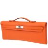 Hermès  Kelly Cut pouch  in orange Swift leather - 00pp thumbnail