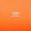 Bolsito de mano Hermès  Kelly Cut en cuero swift naranja - Detail D2 thumbnail
