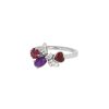 Chaumet Attrape Moi Si Tu M'Aimes ring in white gold, diamonds and colored stones - 00pp thumbnail