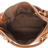 Chloé  Marcie handbag  in brown grained leather - Detail D3 thumbnail
