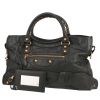 Balenciaga  City handbag  in black leather - 00pp thumbnail