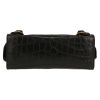 Balenciaga  City mini  shoulder bag  in black leather - Detail D1 thumbnail