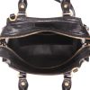 Balenciaga  City mini  shoulder bag  in black leather - Detail D3 thumbnail
