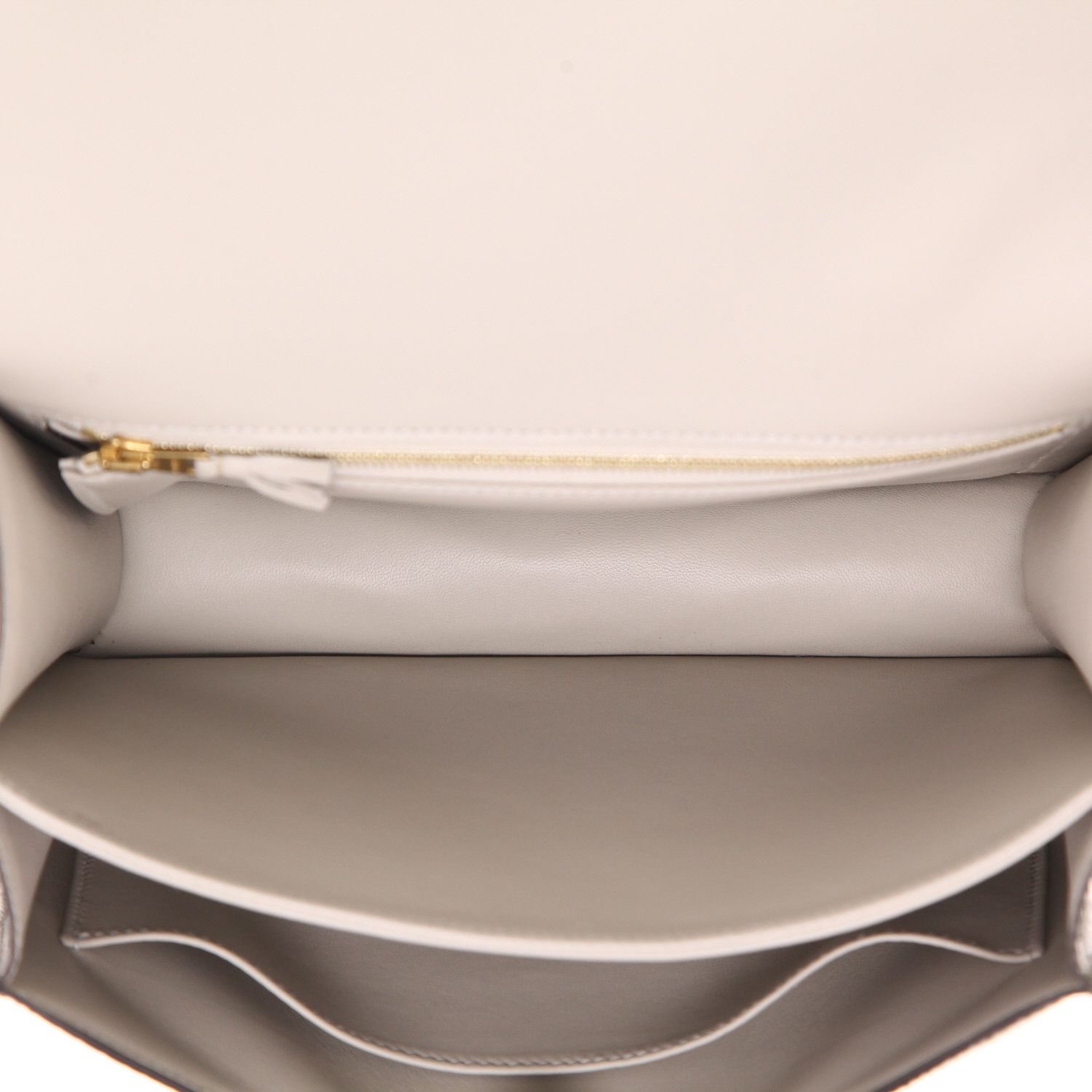 Sac à main Hermès  Constance en alligator gris - Detail D3