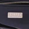 Chanel  Gabrielle  small model  shoulder bag  in navy blue quilted leather  and paillette - Detail D2 thumbnail